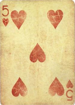 5 hearts Image