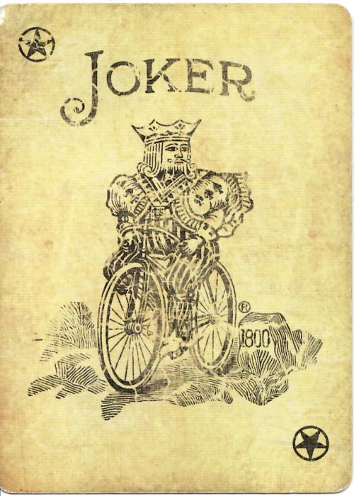 Series 1800 Red [Bicycle] - Joker