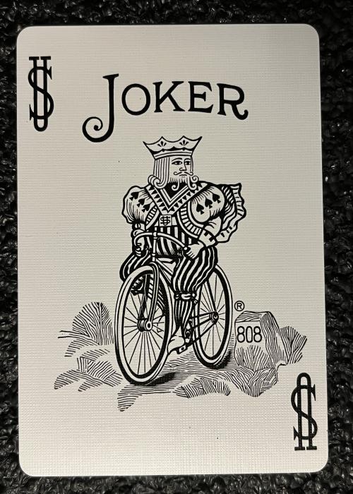 Peacock Purple [Bicycle] - Joker