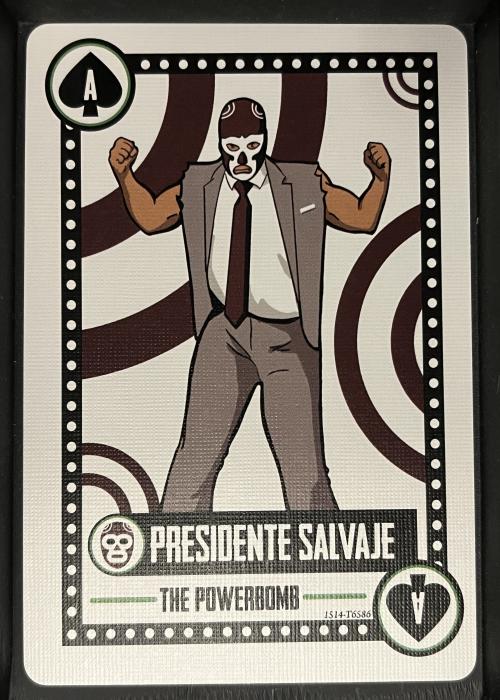 Luchadores [Bicycle] - Ace of Spades