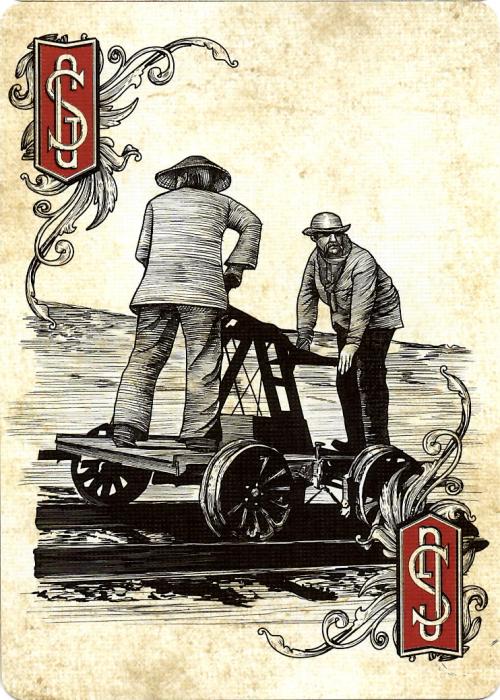 Golden Spike [Bicycle] - Joker