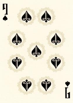 9 spades Image