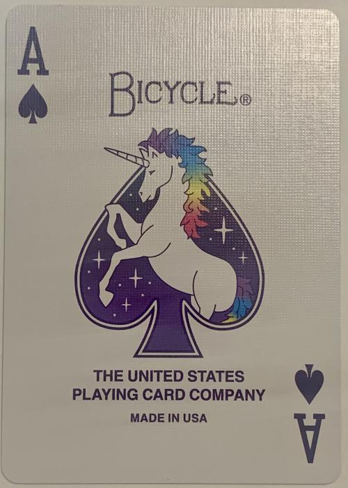 Unicorn [Bicycle] - Ace of Spades