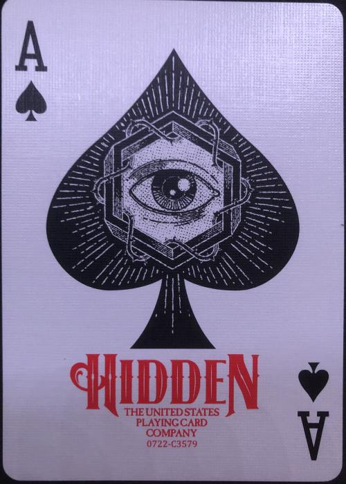 Hidden [Bicycle] - Ace of Spades