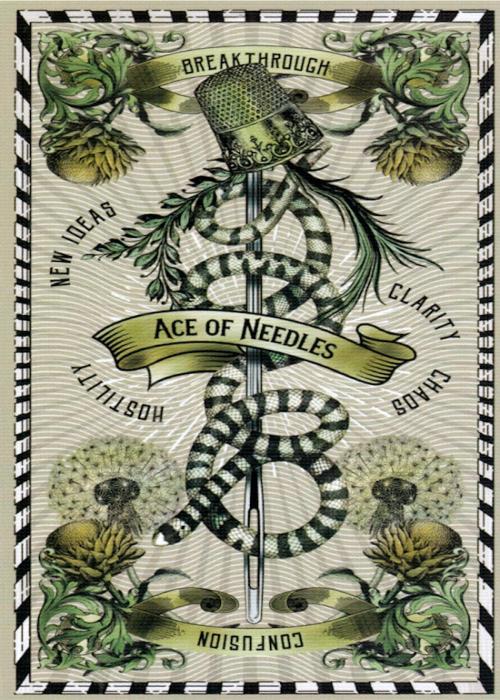 5 Cent Tarot - Ace of Spades