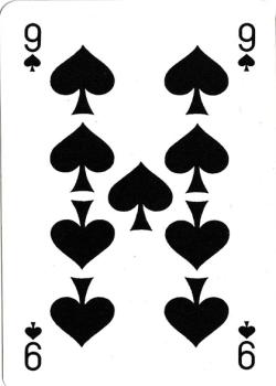 9 spades Image