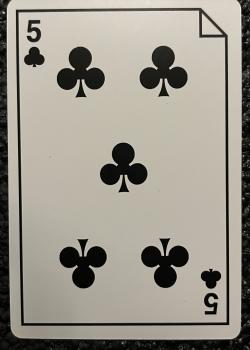 5 clubs Image