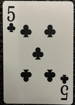 5 clubs Image