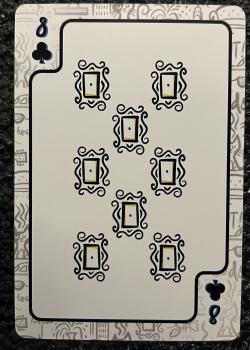 8 clubs Image