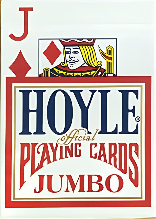 Bicycle Rider Back Red, Ohio printed, blue seal, bottom barcode on left - Ace of Spades