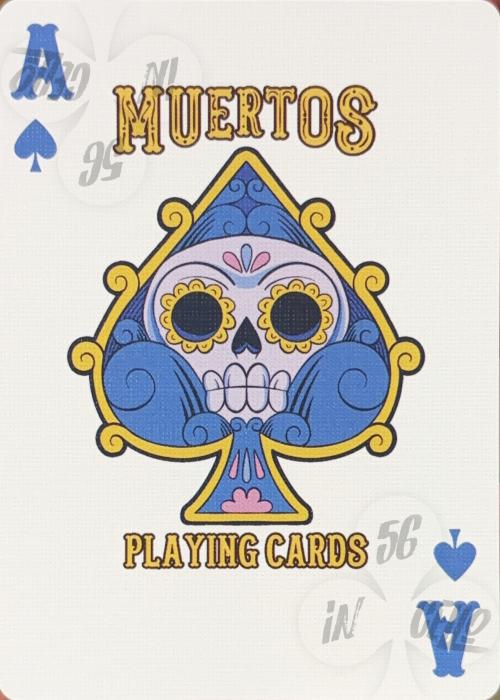 Muertos Playing Cards - Ace of Spades
