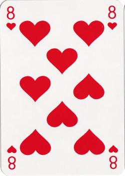 8 hearts Image