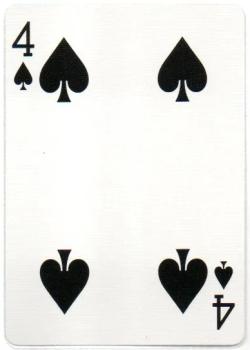4 spades Image