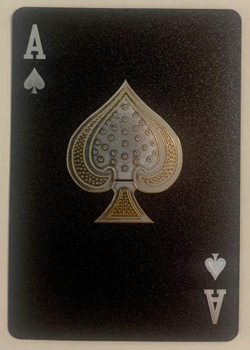 Gold Skull - Ace of Spades