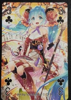 3 clubs Image