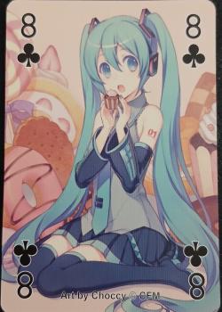 8 clubs Image
