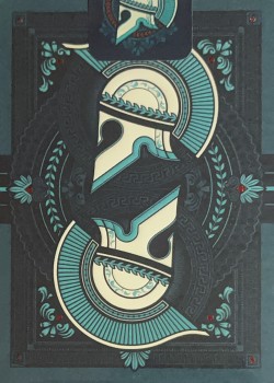 Olympia Underworld by Steve Minty Playing Cards – tuck box back