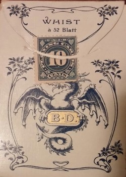 Dondorf Mittelalter No 150 by B. Dondorf, Frankfurt a. M. – tuck box back