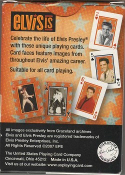 Elvis Is by Bicycle – tuck box back