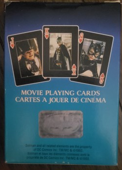 Batman Returns by International Playing Card Company ltd – tuck box back