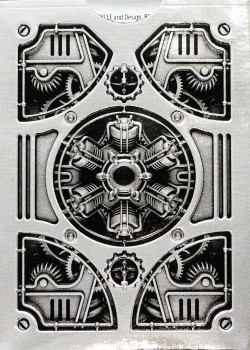 Steampunk Silver [Bicycle] by Theory 11 – tuck box back