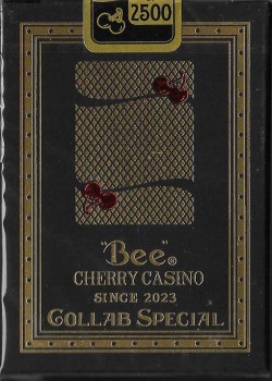 Bee X Cherry Black And Gold Back Thumbnail