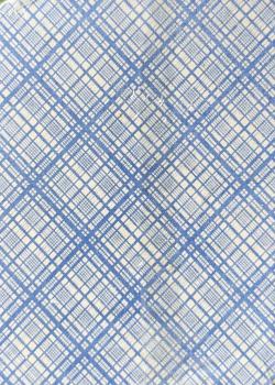 Mexican Lotería Calling (54-Card Baraja, "El Gallo" No. 1 Face, Blue Tartan Plaid Back) Front Thumbnail Image
