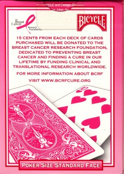 Pink Ribbon [Bicycle] by Bicycle – tuck box back