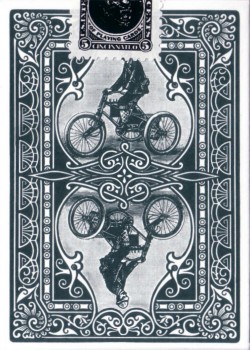 Autocycle No. 1 Green [Bicycle] by USPCC – tuck box back