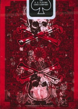 Karnival Death Heads Carnage Edition [Bicycle] by Big Blind Media – tuck box back