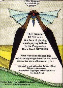 Chamber Of 52 Cards, The – tuck box back