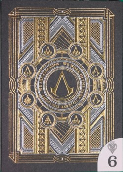 Assassin's Creed Legacy (Black Hidden Blade) by Room One Cards – tuck box back