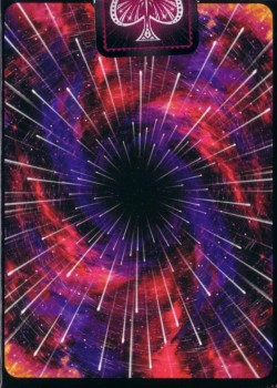 Starlight Shooting Star [Bicycle] by Collectable Playing Cards – tuck box back