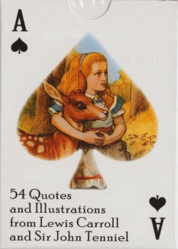 Alice In Wonderland (Red Back) by Prospero Art – tuck box back