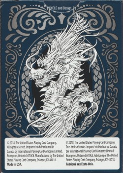 Dragon Blue [Bicycle] back