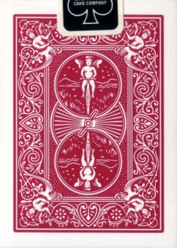 Rider Back Titanium Edition Red V1 [Bicycle] by Theory 11 – tuck box back