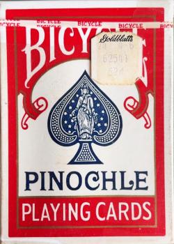 Bicycle Pinochle 48 Red - 1985 Thumbnail