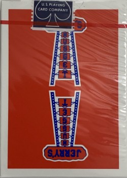 Jerry's Nugget Red by Expert Playing Card Company – tuck box back