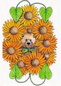 Teddy Bear by Andrew Jones Art – tuck box back