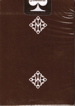Madison Rounders Brown by Ellusionist – tuck box back