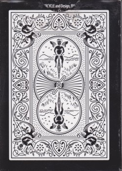 Black Tiger [2017 Reprint] [Bicycle] by Ellusionist – tuck box back