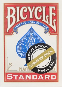Standard Stripper Deck Red [Bicycle] Thumbnail