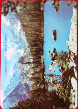 Bear Lake and Longs Peak Colorado Front Thumbnail Image