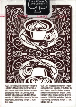 House Blend [Bicycle] by USPCC – tuck box back