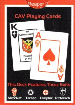 Cav (Red Box) by Reaper – tuck box back
