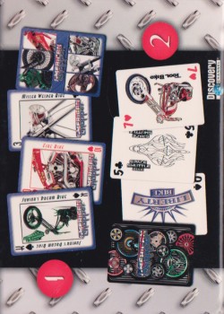 American Chopper Set (2 Decks) In Tin by Discovery Channel – tuck box back