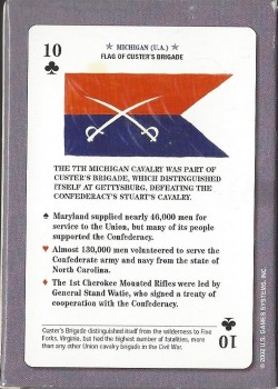 Flags Of The Civil War by US Games Systems – tuck box back