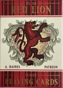 No. 162 Red Lion Classic Playing Cards Thumbnail