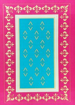Hoyle Collection: Magenta Fleur-de-Lis Thumbnail