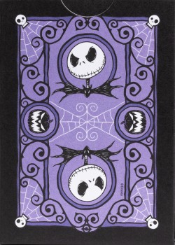 Tim Burton's The Nightmare Before Christmas [Bicycle] by USPCC – tuck box back